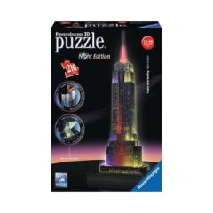 Picture of Ravensburger 3D Puzzle: Empire State Building With Lights (216pcs) (12566)