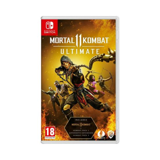 Picture of NSW Mortal Kombat 11 - Ultimate Edition (Includes Kombat Pack 1 & 2 + Aftermath Expansion) (Code in a Box)