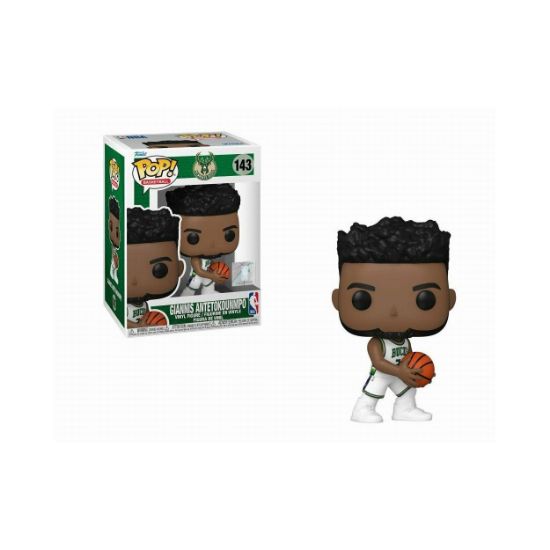 Picture of Funko Pop! Basketball NBA: Milwaukee Bucks - Giannis Antetokounmpo (City Edition 2021) #143 Vinyl Figure