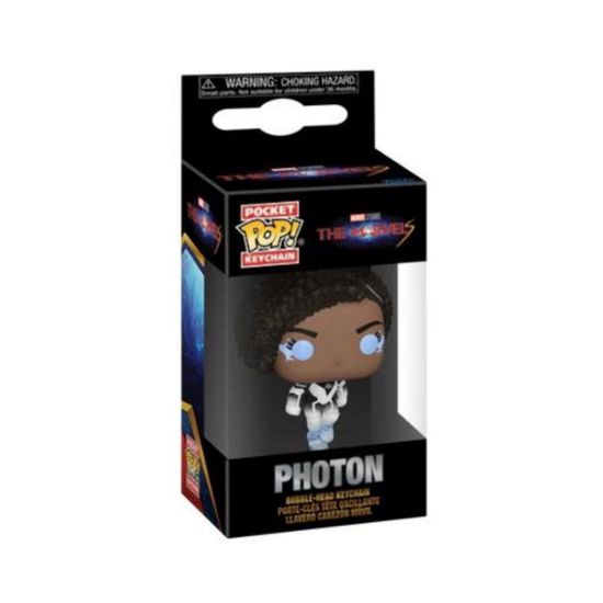 Picture of Funko Pocket Pop!: The Marvels - Photon Bobble-Head Vinyl Figure Keychain