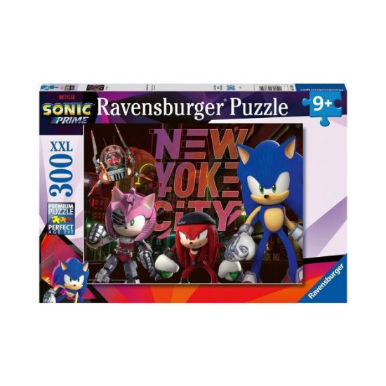 Picture of Ravensburger Puzzle: Sonic Prime New Yoke City XXL (300pcs) (13384)