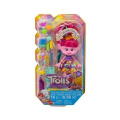 Picture of Mattel Trolls Band Together - Hair-Tastic Queen Poppy Sparkle Gel (HNF25)