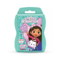 Picture of Winning Moves Top Trumps Juniors: Gabby's Dollhouse Card Game (WM04165-EN1-6)