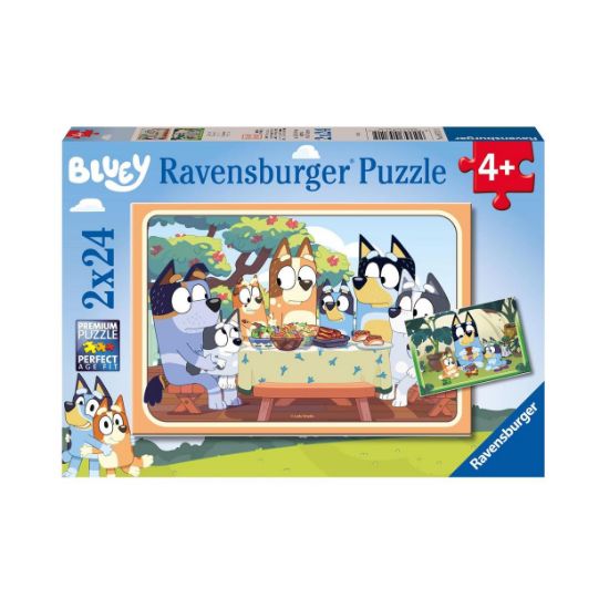 Picture of Ravensburger Puzzle: Bluey (2x24pcs) (5711)