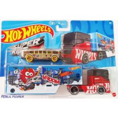 Picture of Mattel Hot Wheels Super Rigs - Pencil Pusher (HXN90)