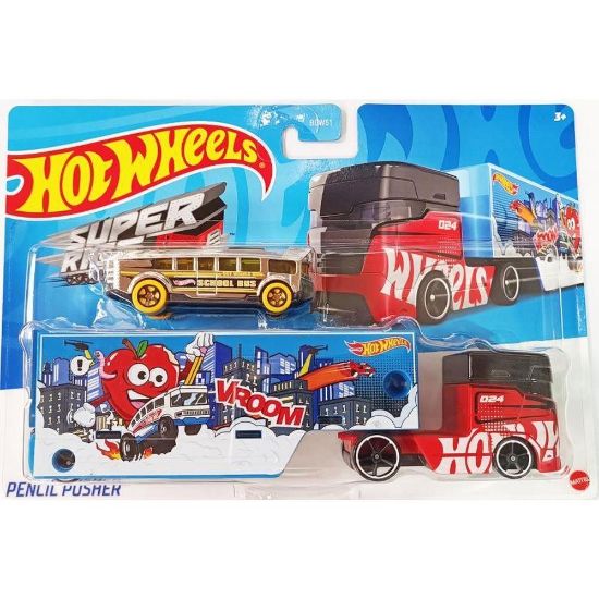 Picture of Mattel Hot Wheels Super Rigs - Pencil Pusher (HXN90)