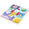 Picture of Fisher-Price - Wooden Space Blocks Puzzle (HXY42)
