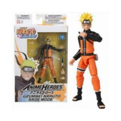 Picture of Bandai Anime Heroes: Naruto - Uzumaki Naruto Sage Mode Action Figure (6,5") (36907)