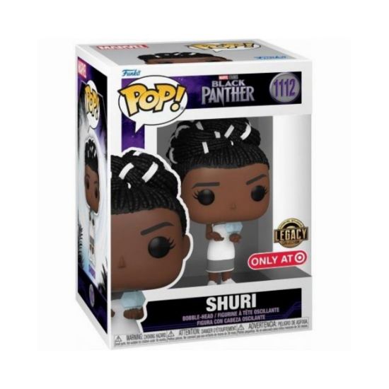 Picture of Funko Pop! Marvel: Black Panther Legacy Collection S1 - Shuri (Special Edition) #1112 Bobble-Head Vinyl Figure