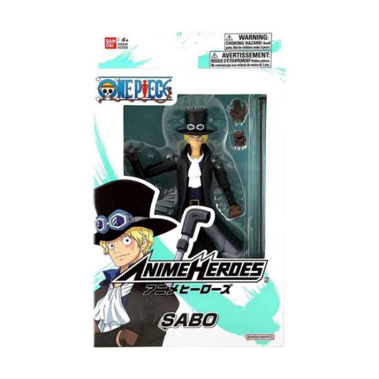 Picture of Bandai Anime Heroes: One Piece - Sabo Action Figure (37009)