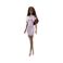 Picture of Mattel Barbie: Glitz Outfits - Dark Skin Doll with Pink Dress (HJR94)