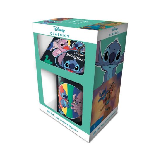 Picture of Pyramid Disney: Lilo & Stitch (You'Re My Fave) - Mug, Coaster & Keychain (GP86130)