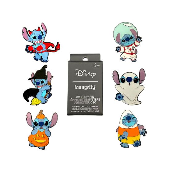 Picture of Loungefly: Disney - Stitch Halloween cos Blind Enamel Pins (WDPN3195)