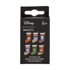 Picture of Loungefly: Walt Disney - Mickey and Friends Xmas Stockings Blind Box Enamel Pins