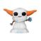 Picture of Funko Pop! Disney Star Wars: The Mandalorian Holiday - Grogu Snowman #748 Bobble-Head Vinyl Figure