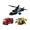 Picture of LEGO® City: Helicopter, Fire Truck & Submarine Remix (60462)