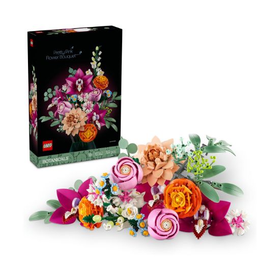 Picture of LEGO® Botanicals: Pretty Pink Flower Bouquet (10342)