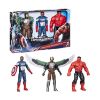 Picture of Hasbro Marvel Titan Heroes: Captain America Brave New World - Marvel's Falcon/Captain America/Red Hulk Action Figures (F9295)