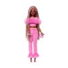 Picture of Mattel Barbie Fashionistas: Deluxe Style - Doll with Pink Braids and Dark Skin (HYV28)