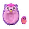 Picture of Mattel Polly Pocket: Tiny Worlds Big Surprises! - Hedgehog Mom & Baby Playset (JBJ91)