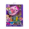Picture of Mattel Polly Pocket: Tiny Worlds Big Surprises! - Hedgehog Mom & Baby Playset (JBJ91)