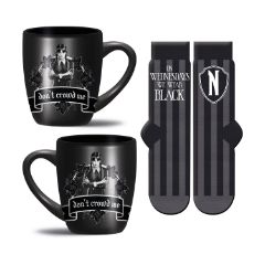 Picture of Pyramid: Wednesday - Wear Black Mug & Socks Set (GP2400893)
