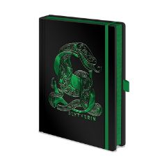 Picture of Pyramid Harry Potter - Slytherin Foil Premium A5 Notebook (SR72696)