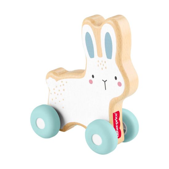 Picture of Fisher-Price®: Wooden Push-Along Bunny (JDM52)