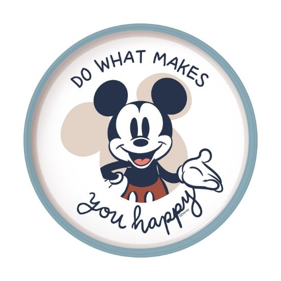 Picture of Stor Disney: Mickey Mouse Full Of Smiles - Non Slip Bicolor Premium Plate  (10493)