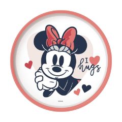 Picture of Stor Disney: Minnie Mouse Heart Full Non Slip Bicolor Premium Plate (10793)