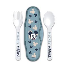Picture of Stor Disney: Mickey Mouse Full Of Smiles - Toddler 2 Pcs PP Traveling Spoons (10466)