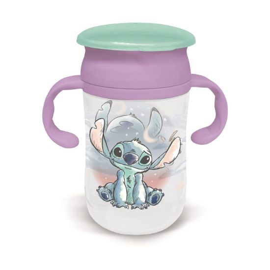 Picture of Stor Disney: Stitch Cuddle Me - Toddler 360 Training Tumbler (395ml) (10924)