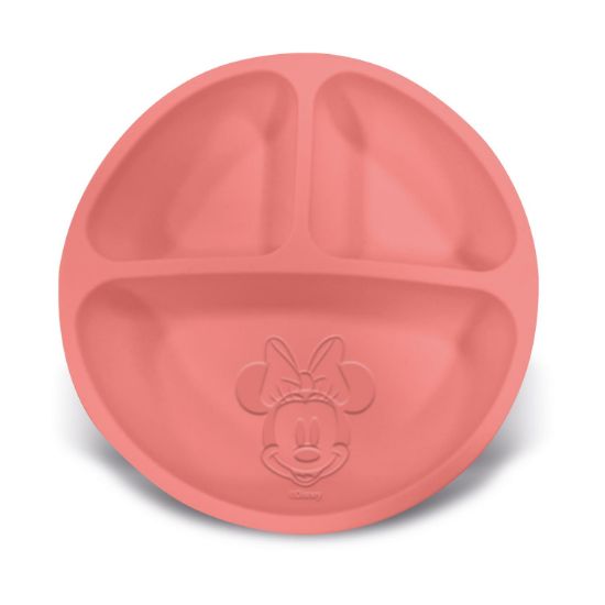 Picture of Stor Disney: Minnie Mouse - Toddler Divided Silicone Plate  (12235)