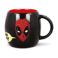Picture of Stor Marvel: Deadpool - Young Adult Globe Mug In Gift Box (385ml) (11962)