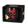 Picture of Stor Marvel: Deadpool - Young Adult Globe Mug In Gift Box (385ml) (11962)