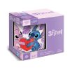 Picture of Stor Disney: Stitch & Angel with Heart - Young Adult Ceramic Mug In Gift Box (325ml) (93488)