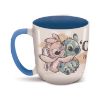 Picture of Stor Disney: Stitch & Angel Ohana Dnls - Young Adult Ceramic Elite Mug In Gift Box (385ml) (94722)