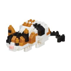 Picture of Bandai Nanoblock : Animal - Calicot Cat Building Block Figure (NBC265)