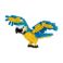 Picture of Bandai Nanoblock : Animal - Perroquet bleu et jaune Building Block Figure (NBC343)