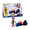 Picture of Hasbro Marvel: Spidey And His Amazing Friends - Miles 'Spin' Morales Motorcycle (F7460)