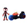 Picture of Hasbro Marvel: Spidey And His Amazing Friends - Miles 'Spin' Morales Motorcycle (F7460)