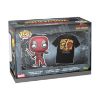 Picture of Funko Pop! & Tees (Adult): Deadpool & Wolverine - Deadpool & Wolverine Best Bubs Bobble-Head Vinyl Figure and T-Shirt (L)