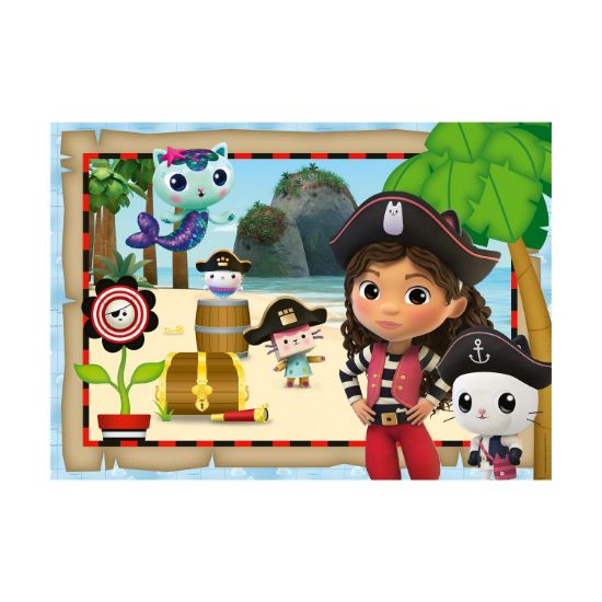 Picture of Ravensburger Floor Puzzle: Gabby's Dollhouse - Gabby's Pirate Adventures (24 pcs) (03179)