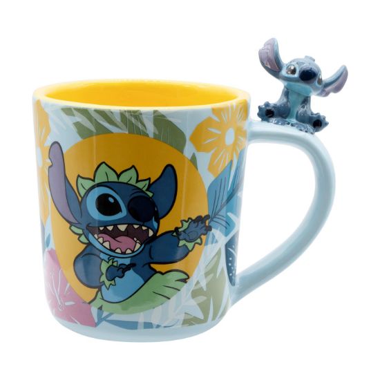 Picture of Abysse Disney: Lilo & Stitch - Hawaiian Stitch 3D Handle Mug (ABYMUGA469)