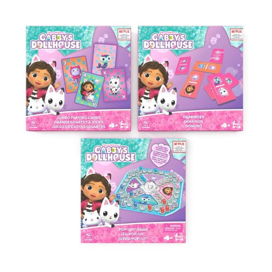 Picture of Spin Master Gabby's Dollhouse: 3Pack Games Bundle  (6066779)