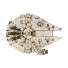 Picture of Spin Master Disney: Star Wars 4D Build - Millennium Falcon 3D Cardstock Puzzle Model Kit (6069815)