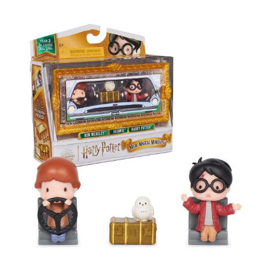 Picture of Spin Master Harry Potter: Micro Magical Moments - Ron Weasly/Hedwig/Harry Potter Mini Figures 3Pack (6068612)