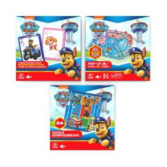 Picture of Spin Master Paw Patrol: Game Bundle - Jumbo Cards, Pop-Up Game, 24-Piece Puzzle (6066829)
