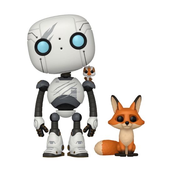Picture of Funko Pop! & Buddy Movies: The Wild Robot - Roz with Brightbill & Fink #1794 Vinyl Figures