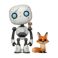 Picture of Funko Pop! & Buddy Movies: The Wild Robot - Roz with Brightbill & Fink #1794 Vinyl Figures